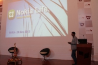 Mr. Bhanu Potta introducing NOKIA Life